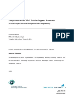 Design of Offshore Wind Turbine Support Structures