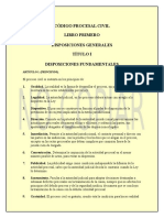 Ley 439 Código Procesal Civil Boliviano