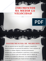 Instrumentos para Medir La Velocidad