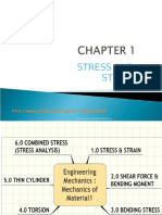 Chapter 1 - Stress and Strain