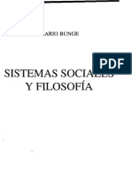 Bunge (1995) Sistemas Sociales - Cap 1