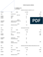 Analisis de Costos Unitarios