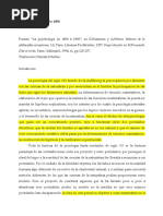 Foucault - La Psicología de 1850 A 1950