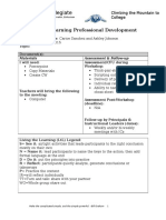 Live The Learning PD Template