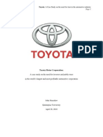 John Greenlaw - Toyota Motor Corporation Case Study