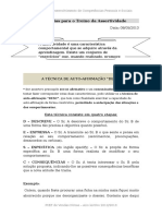 Técnicas para o Treino Da Assertividade