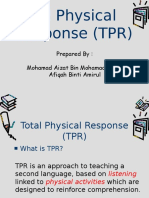 Total Physical Response (TPR)