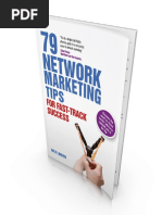 79 Network Marketing Tips