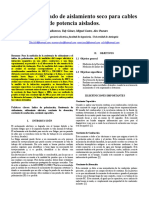 Informe Practica 2 Medida Del Estado de Aislamiento Seco para Cables de Potencia Aislados