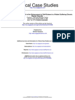 A Cognitive-Behavioral Approach To The Enhancement of Self-Esteem in A Patient Suffering Chronic