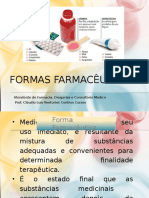 Formas Farmacêuticas