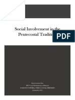 Social Involvement in The Pentecostal Tradition