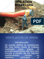 Riesgos en Ventilación en Minería