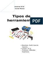 Informe Técnico: Tipos de Herramientas.