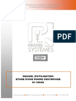 1055H Manuel Pompe Centrifuge