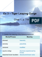 Ex 3 - Tiger Leaping Gorge