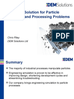 EDEM: A Solution For Particle Handling and Processing Problems