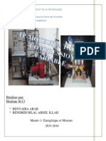 TP Moteur A Taux de Compression Variable PDF