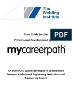 Mycareerpath User Guide