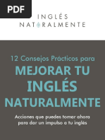 12 Consejos Prácticos para Mejorar Tu Inglés Naturalmente