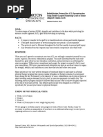 Rehabilitation Protocol For ACL Reconstruction Using Double-Looped Hamstring Graft or Donor Allograft Tendon Graft