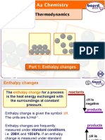 Thermodynamics Part 1 - Enthalpy Changes