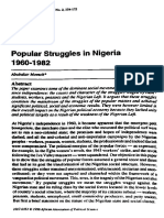 Abubakar Momoh (1996) Popular Struggles in Nigeria