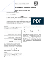 Practica Formación de Imágenes Con Espejos Esféricos