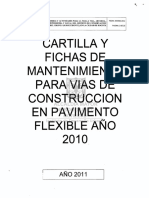 Modelo Cartilla Mantenimiento Vial IDU 2011