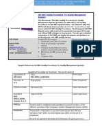 Bizmanualz ISO 9001 QMS Policies and Procedures Sample