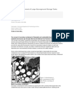 Secondary Containment of Large Aboveground Storage Tanks
