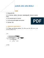 Analisis de Un Boli Tecnologia.