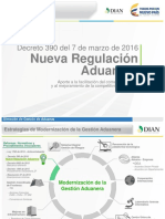 Presenta Nueva Regulacion Aduanera - DIAN