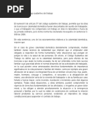 Artículo 57 Del Código Sustantivo Del Trabajo