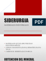 Presentacion de Siderurgia