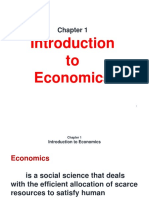 Chapter 1 - Introduction To Economics