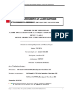 Etude Et Dimensionnement de La Liaison Électrique Interurbaine Pa-Dédougou: Tronçon 33kV Safané-Wona