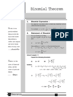 Binomial Theorem