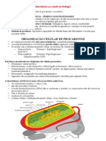 2-Células Procarionte e Eucariontes