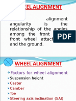 AUTOMOBILE (4) 3 - Wheel Alignment