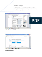 Appium Configuration Steps 