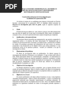 Requisitos Anteproyecto de Doctorado