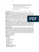 Informe Manejo de Materiales