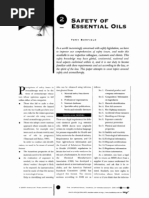 Safety of Essential Oils