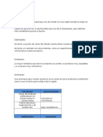 Matriz Dofa Arepas de Maiz Ejemplos