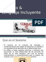 Sexismo & Lenguaje Incluyente