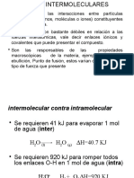 Fuerzas Intermoleculares