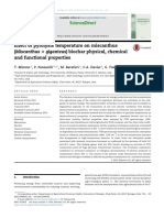 Effect of Pyrolysis Temperature On Miscanthus (Miscanthus 3 Giganteus) Biochar Physical, Chemical and Functional Properties