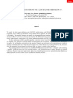 Transport-Diffusion Coupling For Candu Reactor Core Follow-Up