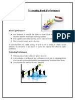 Measuring Bank Performance